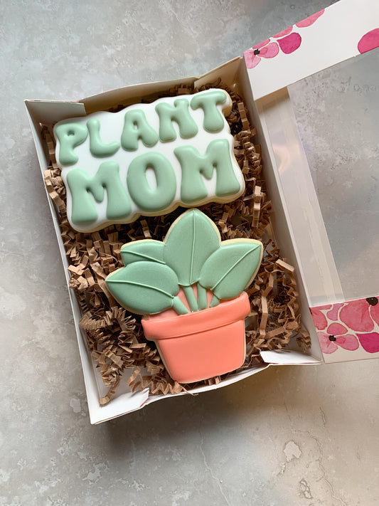 Plant Mom Cookie Duo