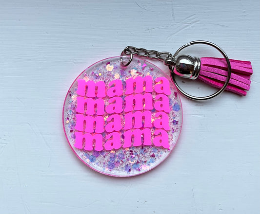 Acrylic Keychain - Mama