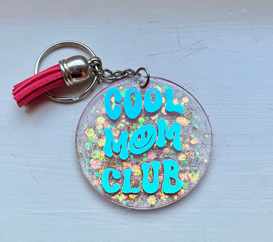 Acrylic Keychain - Cool Moms Club