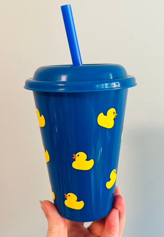 Kids Rubber Ducky Cup - 12oz