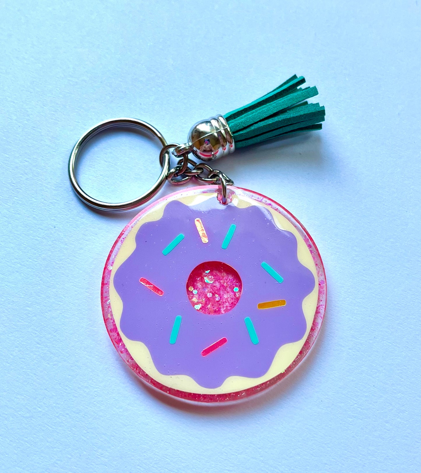 Acrylic Keychain - Doughnut Sparkle