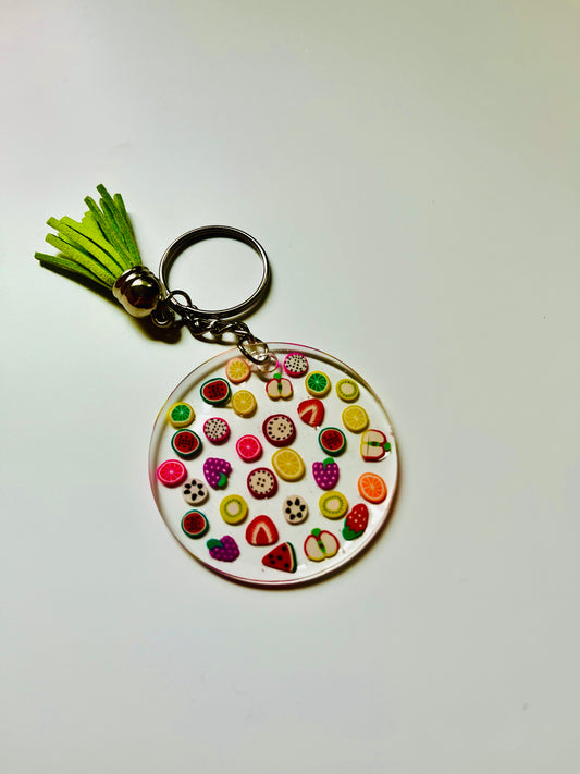 Acrylic Keychain - Fruit Salad