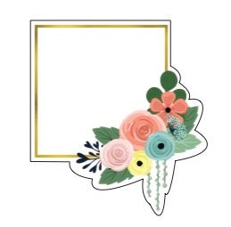 Boho Garden Square