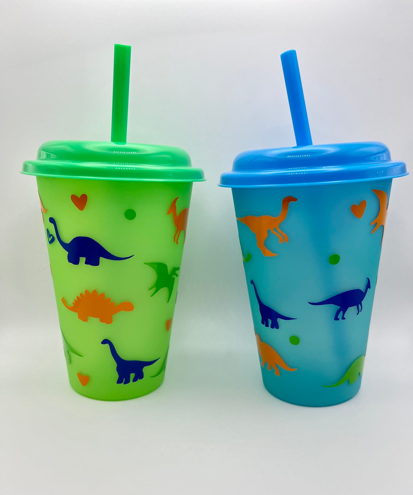 Colour Changing Dinosaur Cups - 12oz