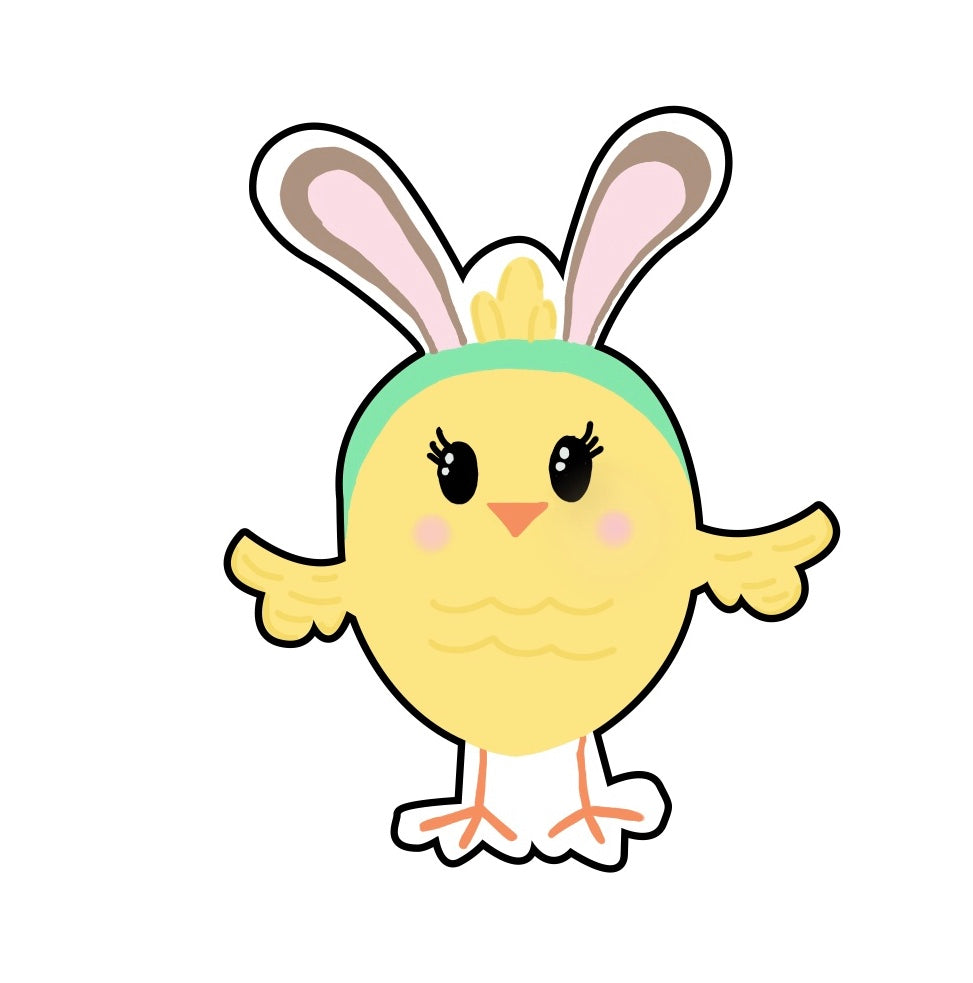 Chick with Bunny Ears