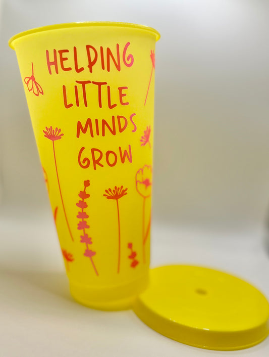 Helping Little Minds Grow Cold Cup Tumbler